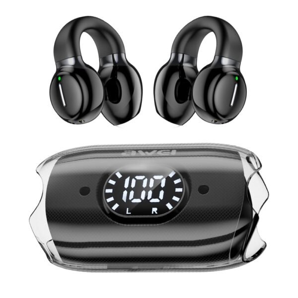 Awei TZ7 Soft Ear Clip-on Sports Wireless Headphones